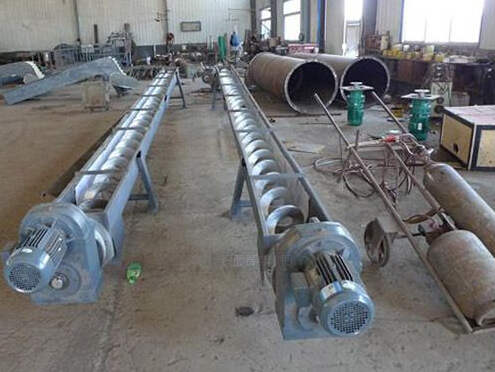 無軸螺旋輸送機